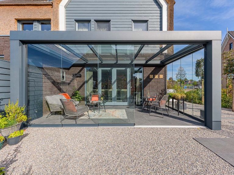 Glazen tuinkamer aan huis