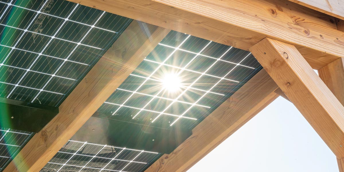 Solar carport