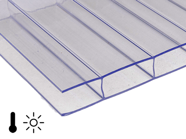Helder Polycarbonaat breed